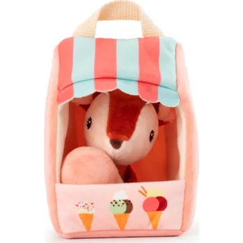 Dřevěná hračka Lilliputiens - zmrzlinový stánek jelínka Stelly