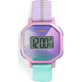 Školní batoh Dětské digitální hodinky - Fialové odstíny