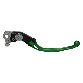 Adjustable folding lever ACCOSSATO aluminium, master cylinder zelená LV011G-NRST