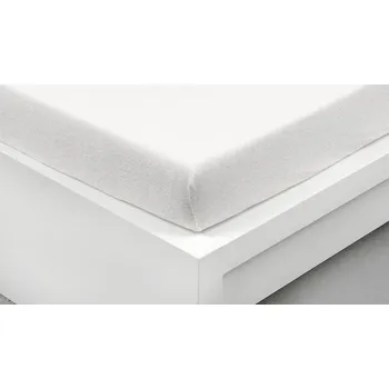 Prostěradlo Greno Bambusové froté prostěradlo 100x200 bílé