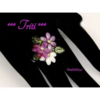 Dětské navlékací korálky Prstýnek Triti č.1573 - stavebnice