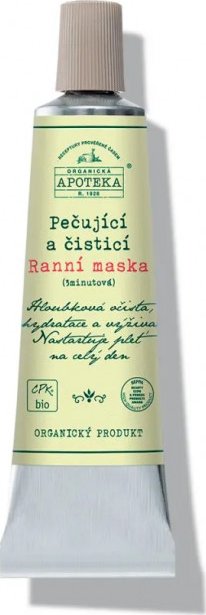 Havlíkova apotéka Pečující a čistící 3 minutová ranní maska 30 ml