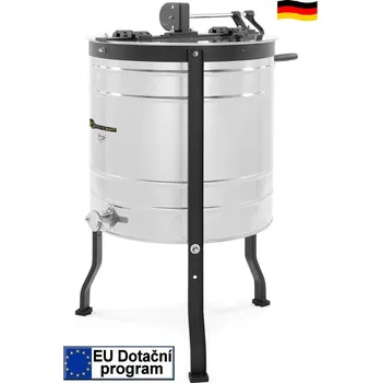 Holtermann Medomet Bienomat®Business 4 rámky-Tangenciální Ø 600 mm (Nerezový medomet ruční s klikou)