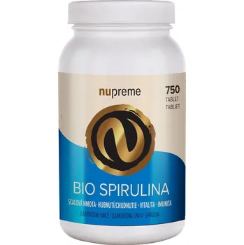 Přírodní produkt Nupreme BIO Spirulina 750 tbl.
