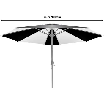 Pec na pizzu G.Gastro Látka na slunečník - Ø270 cm - bez LED osvětlení