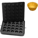 G.Gastro Tartlet Mould Plates - Cupcake - Ø 50mm - for 25 tartlets - compatible with Tartlet machine TMPIC