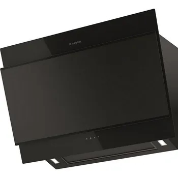 Digestoř FABER TRUE BLACK F80 komínové (nástěnné) Barva: Černá, Výkon: 270 | 350 | 450 | INT 790 m3/h, Šířka: 80 cm