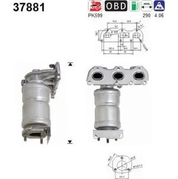 Katalyzátor Katalyzátor AS 37881