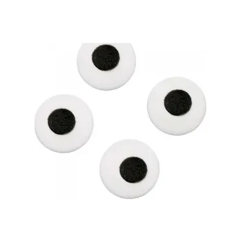 Jedlá dekorace na dort Cukrová ozdoba - OČI velké / 20 g (Wilton)