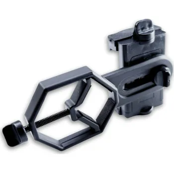 Držák telefonu umožůjící fotografování zvětšených drahokamů