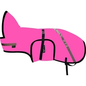 Obleček pro psa Zero DC Pláštěnka - jednobarevná , růžová, 25cm