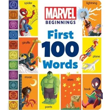 První čtění Marvel Beginnings: First 100 Words - Higginson Sheila Sweeny