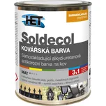 SOLDECOL KOVÁŘSKÁ BARVA 1999 - 0,75 L - kovářská černá