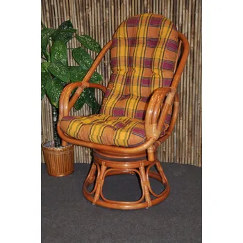 Podsedák Nábytek PEGAS Polstr na křeslo Havai okrový