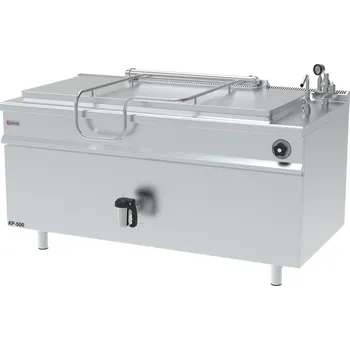 Multifunkční hrnec Gastro Haal Parní varný kotel hranatý 500l