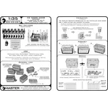 Master 1/35 M2 ammunition cans for Browning M2 - opened