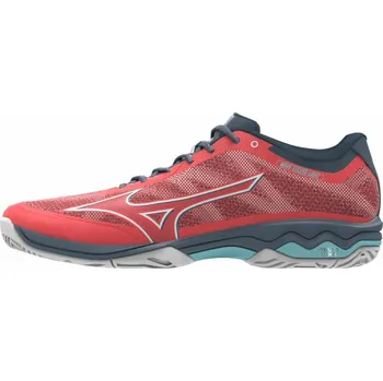 Dámská tenisová obuv MIZUNO WAVE EXCEED LIGHT AC/FCoral2/Whte/ChinBlue/36.5/4.0