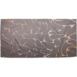 Ručník Béžové vzorce: 70x140 cm