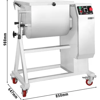 Míchadlo G.Gastro Elekrický mixér na maso - 48L - 46kg - 1,9kW