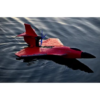 RC model letadla IQ models Raptor-650 červená RTF