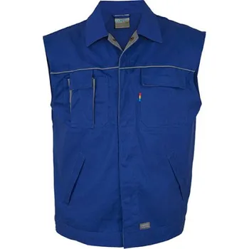 Dámská vesta Carson Kontrastní pracovní vesta CC700 Royal-Grey S