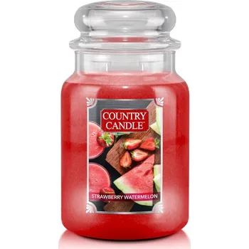 Svíčka Country Candle Vonná Svíčka Strawberry Watermelon (sójový vosk), 652 g
