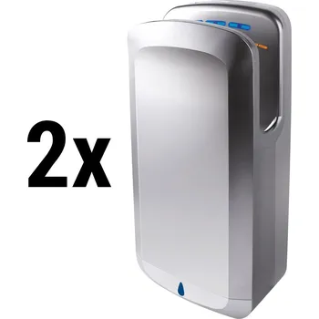 Vysoušeč rukou G.Gastro (2 kusy) Osoušeč rukou s filtrem - šedý