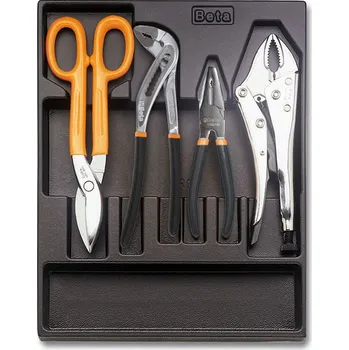 Gola sada Beta tools SADA NÁŘADÍ 4KS V PLASTOVÉ PODESTĚ, 2424/T144