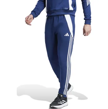 Bavlněné tepláky Adidas Tiro 24 sweat tmavě modro bílé Velikost: 152
