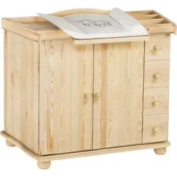 přebalovací pult a komoda Dřevěná komoda, přebalovací pult z masivního dřeva borovice Komoda 26 Jandr
