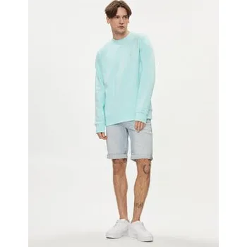 Pánská mikina Calvin Klein Jeans Mikina Embro Badge J30J325270 Modrá Regular Fit M