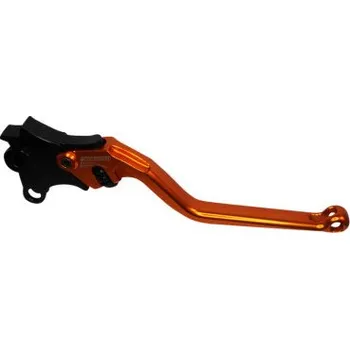 Páčka brzdy ACCOSSATO fixed CNC-worked aluminium, orange EDB077O