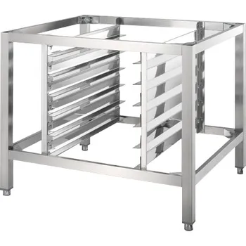 Pec na pizzu G.Gastro Podstavec pekárenské trouby + držák plechů pro 9x EN