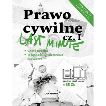 Last Minute prawo cywilne cz.1 - praca zbiorowa