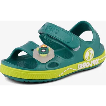 Chlapecká obuv Dětské sandály Coqui Yogi 8861 Barva: Zelená, Velikost OD-DO pantofle: 26-27