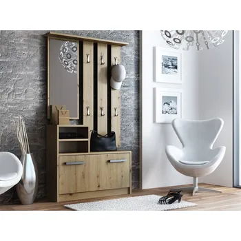 Nábytek Předsíňová stěna Jantar dub artisan
