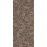 Eijffinger Geometrická obrazová vliesová tapeta na zeď, imitace obložení, 340180, Gilded, Eijffinger, velikost 2,8 x 1,3 m