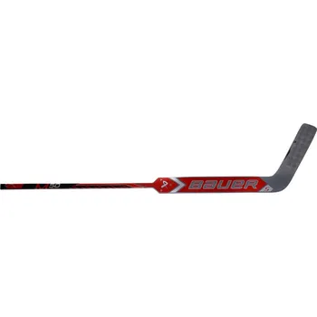 Hokejka Kompozitová brankářská hokejka Bauer Supreme M50PRO Red Intermediate 23 palců, L (normální gard)