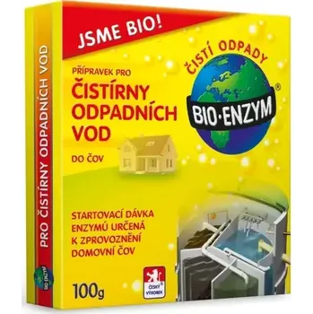 Čistič septiku a jímky BIO-P6 do čistíren odpadních vod 100g (Biologický přípravek pro použití v domovních čistírnách odpadních vod ČOV)
