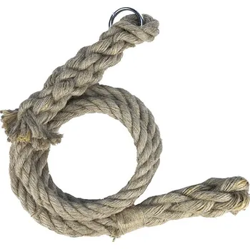 Hra na zahradu Šplhací lano se zpětným zápletem Délka (m): 2, Závěs: Kroužek
