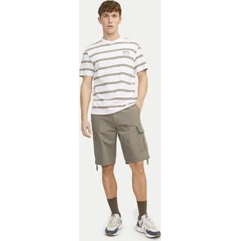 Pánské kraťasy Jack & Jones Šortky z materiálu Jpstcole 12248685 Hnědá Regular Fit S