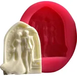 Cesil Silikonová forma Novomanželé v oblouku 5 x 7 cm