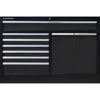 Dílenský stůl Procarosa® Dílenská skříňka Procarosa PROFI TGC-1390 Barva: Černá