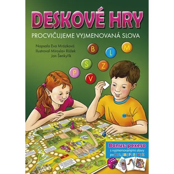 Kniha Deskové hry - Procvičujeme vyjmenovaná slova - B, L, M, P, S, V, Z