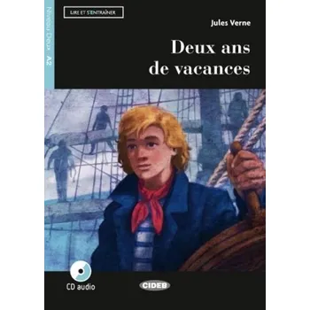 Francouzský jazyk Deux ans de vacances, m. Audio-CD - Jules Verne