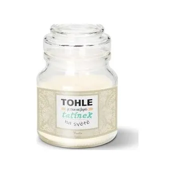 Svíčka Svíčka Tohle je ten nejlepší tatínek na světě: 120 g