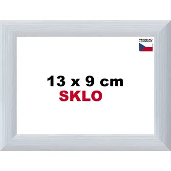 Rám na obraz BFHM Alaska hliníkový rám 13x9cm - stříbrný