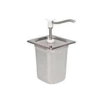 Dávkovač nápoje SCHNEIDER Dávkovač s nerezovou nádobou GN 1/6, 3 litry - bílý