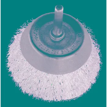 Drátěný kartáč Abraboro Tupý kartáč O50mm na stopce - AB99428219