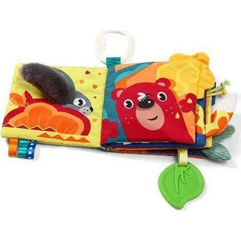 Hračka pro nejmenší BabyOno Lesní smyslová kniha Kniha